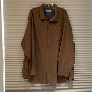 Jack and Jones Brown Casual Button Down Shirt